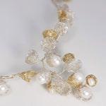 Load image into Gallery viewer, Crocheted Vine Pearl Necklace
