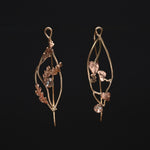 Load image into Gallery viewer, 9ct Gold Hedgerow Earrings