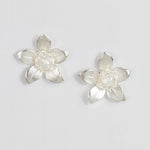 Load image into Gallery viewer, Jasmine Silver Pearl Studs