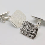 Load image into Gallery viewer, Lace Embossed Cufflinks
