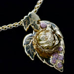 Load image into Gallery viewer, Bramble Silver Dormouse Necklace