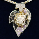 Load image into Gallery viewer, Bramble Silver Dormouse Necklace