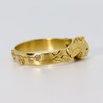 Load image into Gallery viewer, Hazel Dormouse Gold Ring