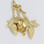 Load image into Gallery viewer, Cobnut Silver Dormouse Kinetic Pendant