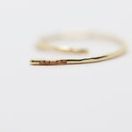 Load image into Gallery viewer, Gold Scroll Huggy Hoops