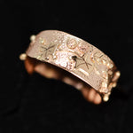 Load image into Gallery viewer, Autumn Leaf Red Gold Ring