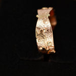 Load image into Gallery viewer, Autumn Leaf Red Gold Ring