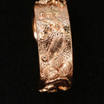 Load image into Gallery viewer, Autumn Leaf Red Gold Ring