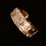 Load image into Gallery viewer, Autumn Leaf Red Gold Ring