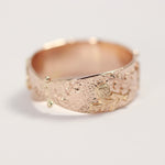 Load image into Gallery viewer, Autumn Leaf Red Gold Ring