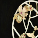 Load image into Gallery viewer, Ivy Silver & Gold Dormouse Brooch
