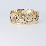 Load image into Gallery viewer, Gold Oak Leaf Acorn Ring