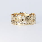 Load image into Gallery viewer, Gold Oak Leaf Acorn Ring