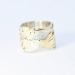 Load image into Gallery viewer, Hummingbird Hawkmoth Honeysuckle Perfect Pair Ring