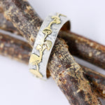 Load image into Gallery viewer, 18ct & Silver Forage Fungi Ring