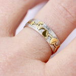 Load image into Gallery viewer, 18ct & Silver Forage Fungi Ring