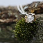 Load image into Gallery viewer, Lullaby Silver & Gold Dormouse Kinetic Pendant