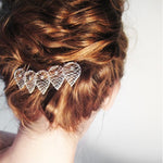 Load image into Gallery viewer, Torchon Lace Lily Haircomb