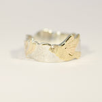 Load image into Gallery viewer, Hummingbird Hawkmoth Honeysuckle Perfect Pair Ring