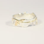 Load image into Gallery viewer, Hummingbird Hawkmoth Honeysuckle Perfect Pair Ring