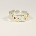 Load image into Gallery viewer, Hummingbird Hawkmoth Honeysuckle Perfect Pair Ring