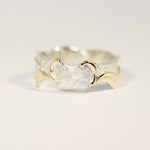 Load image into Gallery viewer, Hummingbird Hawkmoth Honeysuckle Perfect Pair Ring