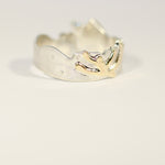 Load image into Gallery viewer, Hummingbird Hawkmoth Honeysuckle Perfect Pair Ring