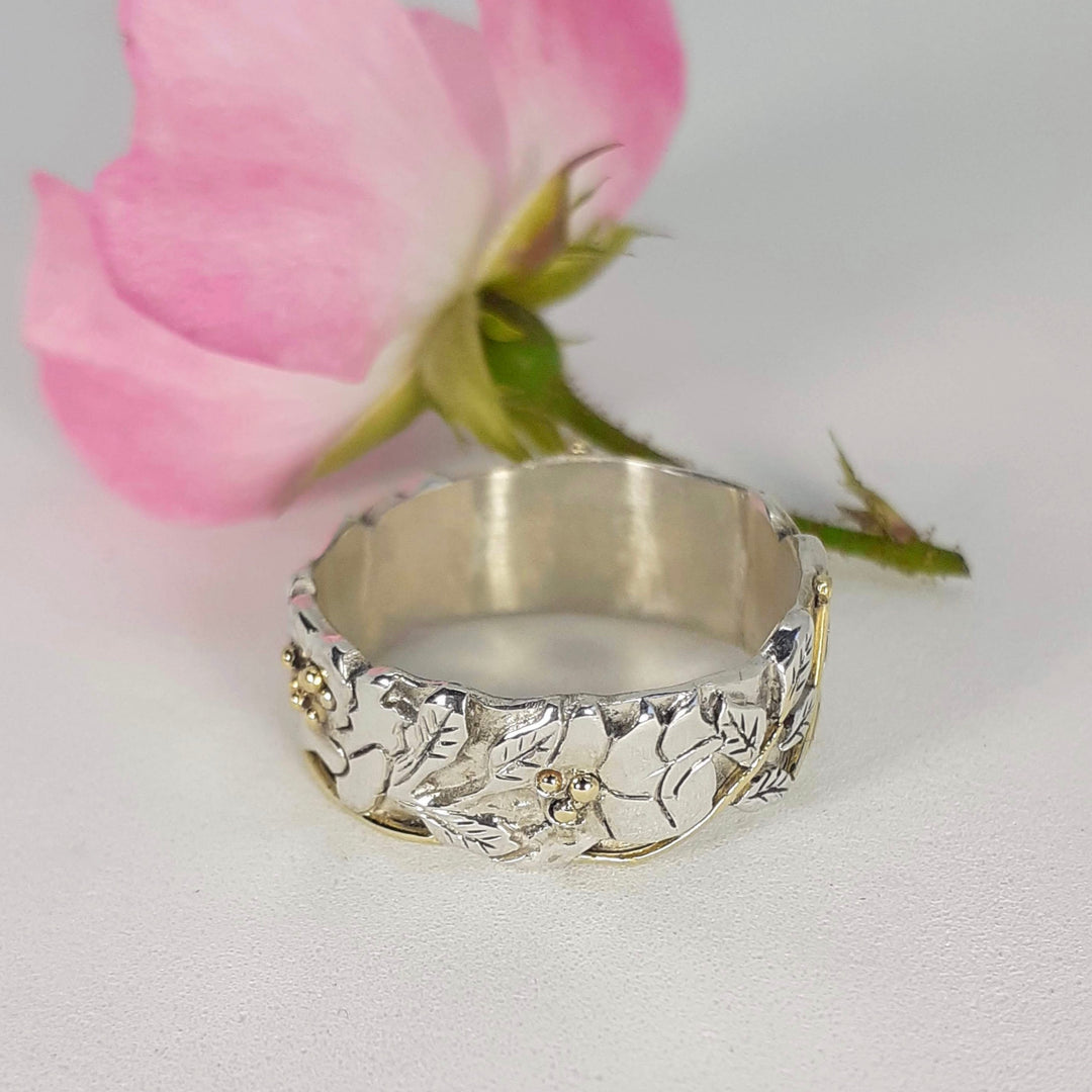 Briar Rose Ring | Silver & Gold