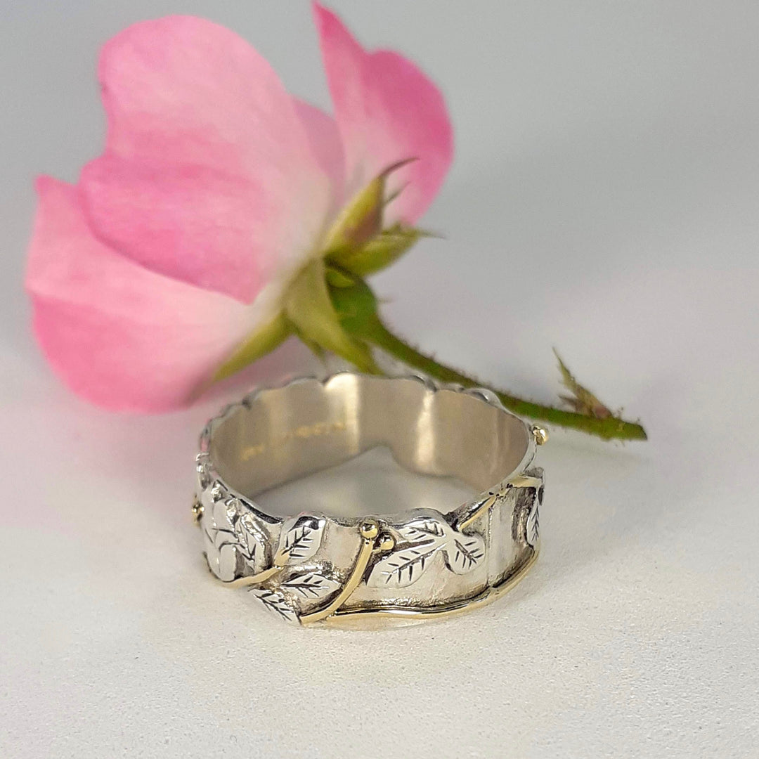 Briar Rose Ring | Silver & Gold