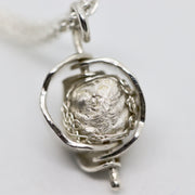 Beechnut Silver Dormouse Kinetic Pendant