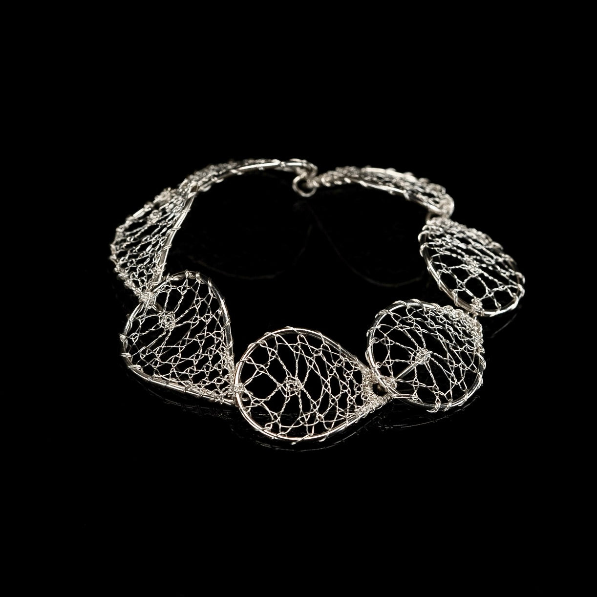 Torchon Lace Continuous Bracelet