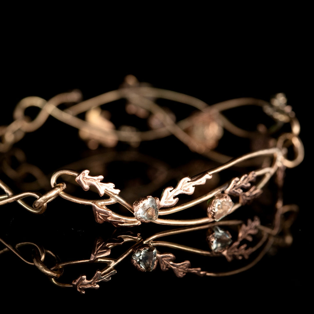 9ct Gold Hedgerow Bracelet