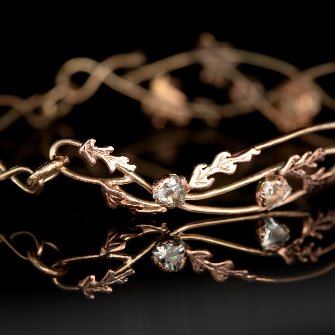 9ct Gold Hedgerow Bracelet