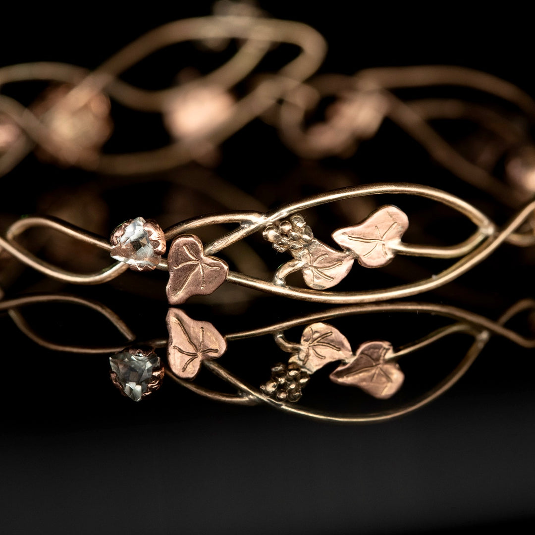 9ct Gold Hedgerow Bracelet