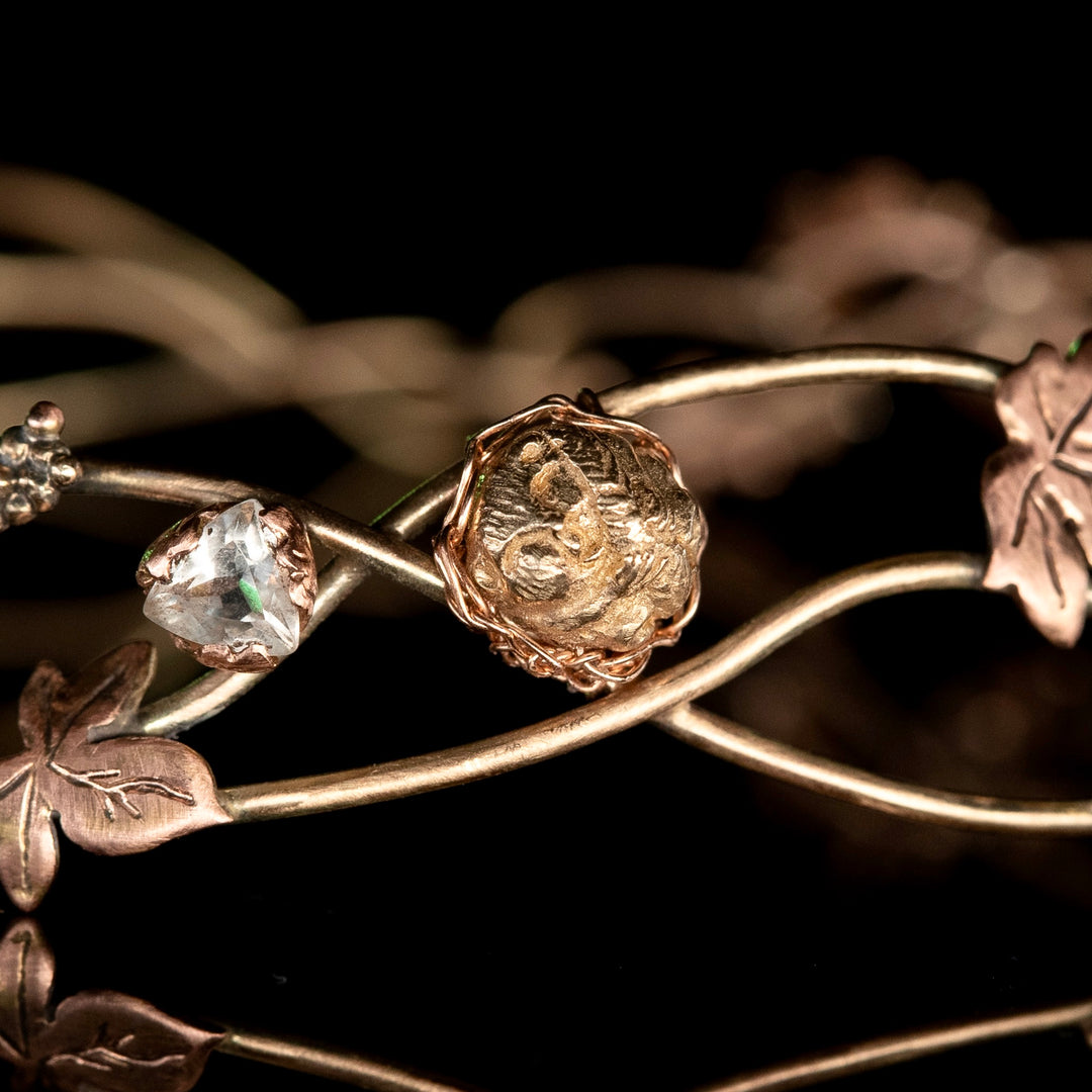 9ct Gold Hedgerow Bracelet