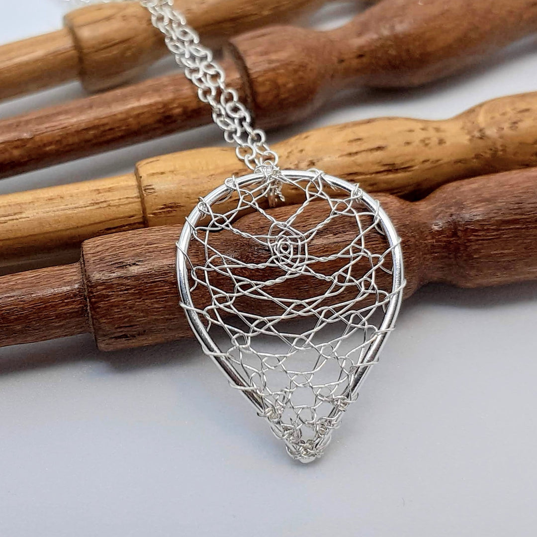 Torchon Lace Pendant