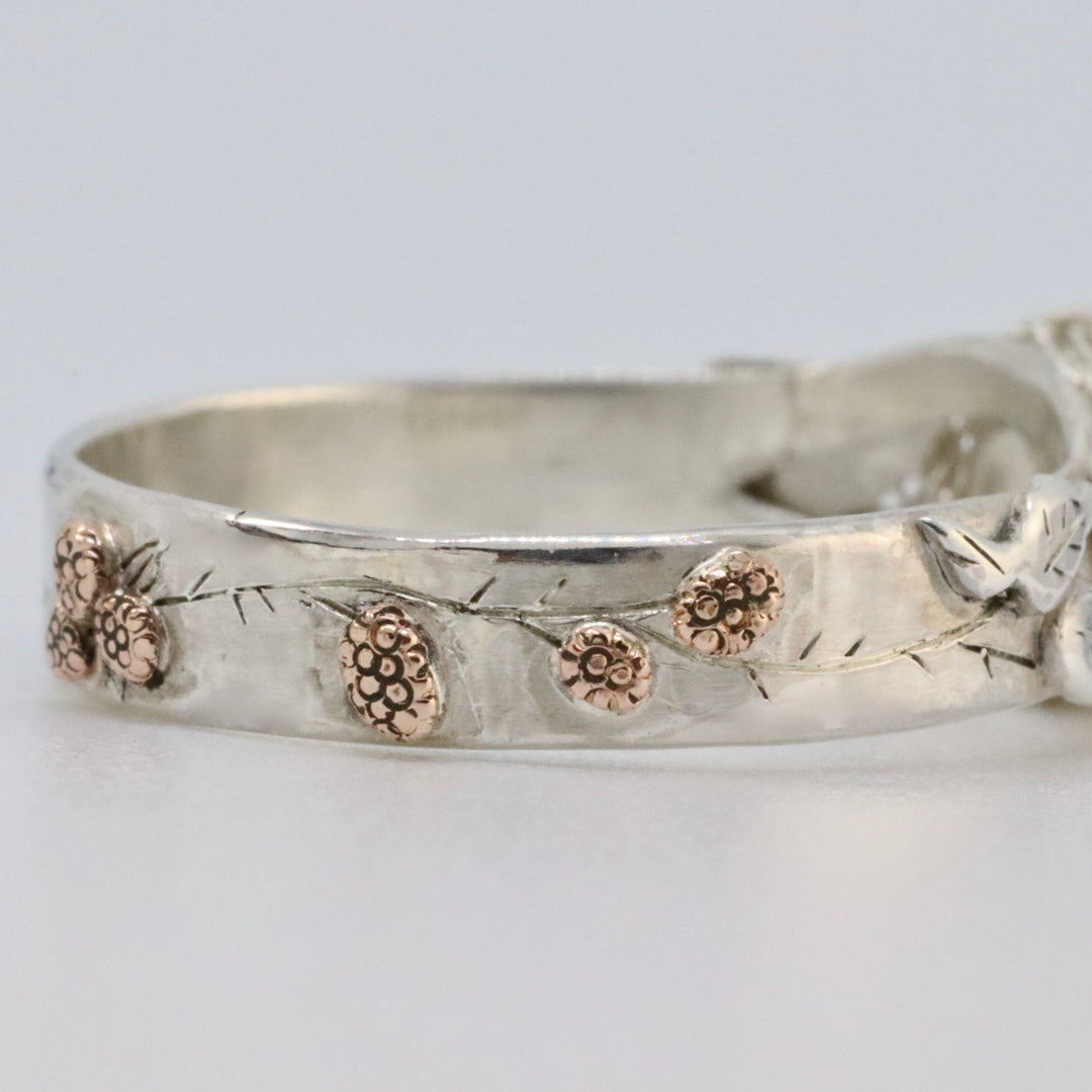 Hazel Dormouse Silver Ring