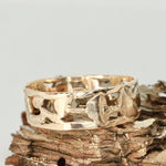 Load image into Gallery viewer, Open Cutwork Fungi Ring

