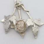 Load image into Gallery viewer, Cobnut Silver Dormouse Kinetic Pendant
