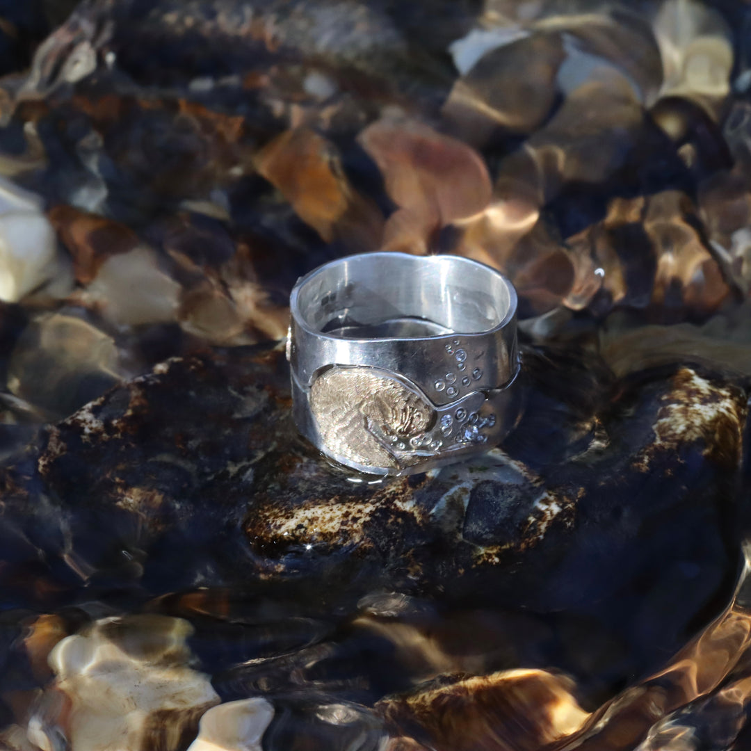 River Otter Trout Perfect Pair Ring