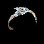 Load image into Gallery viewer, Hidden Treasure 9ct gold Spessartite Garnet Oak Ring