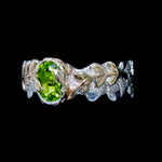 Load image into Gallery viewer, Peridot Woodland Ring