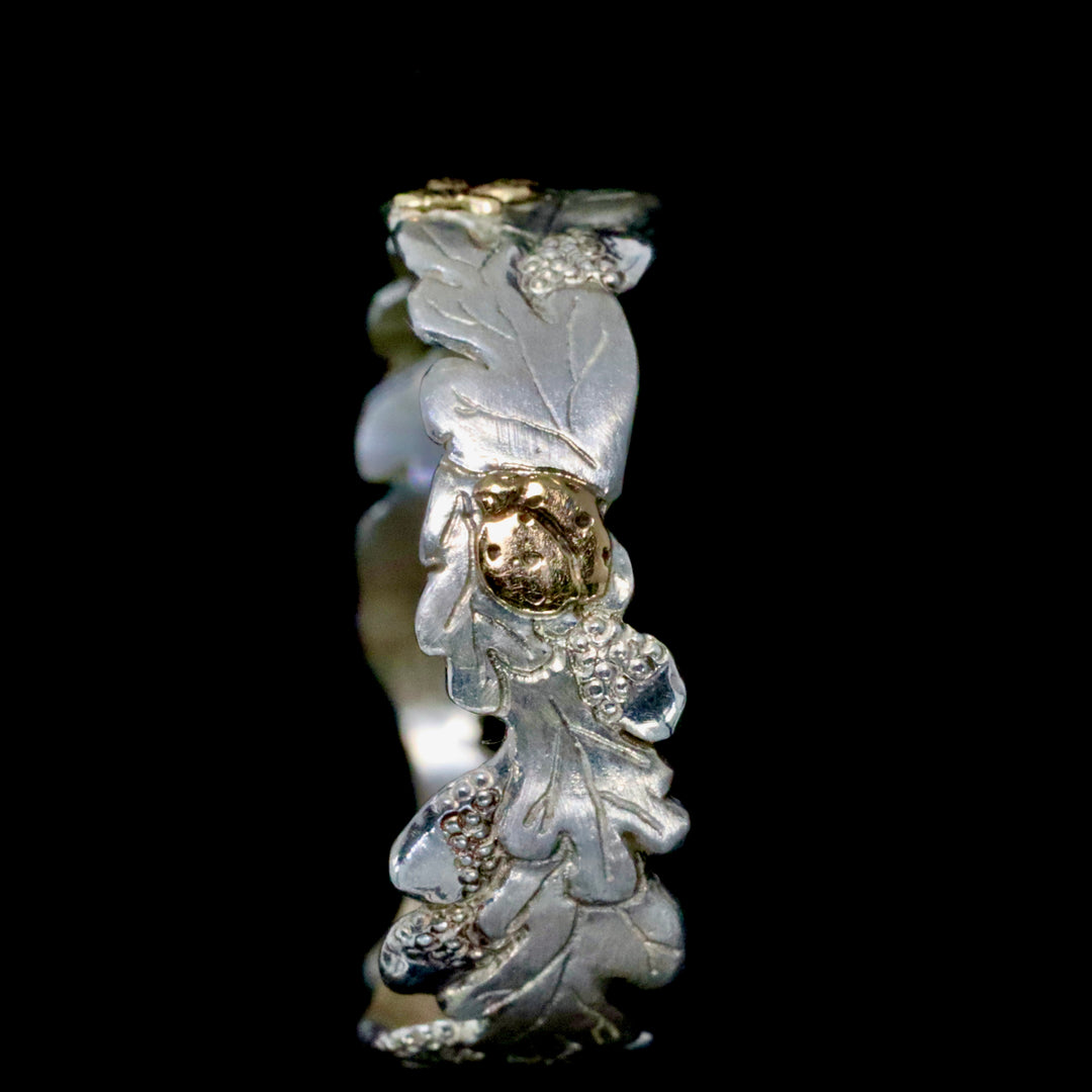 Peridot Woodland Ring