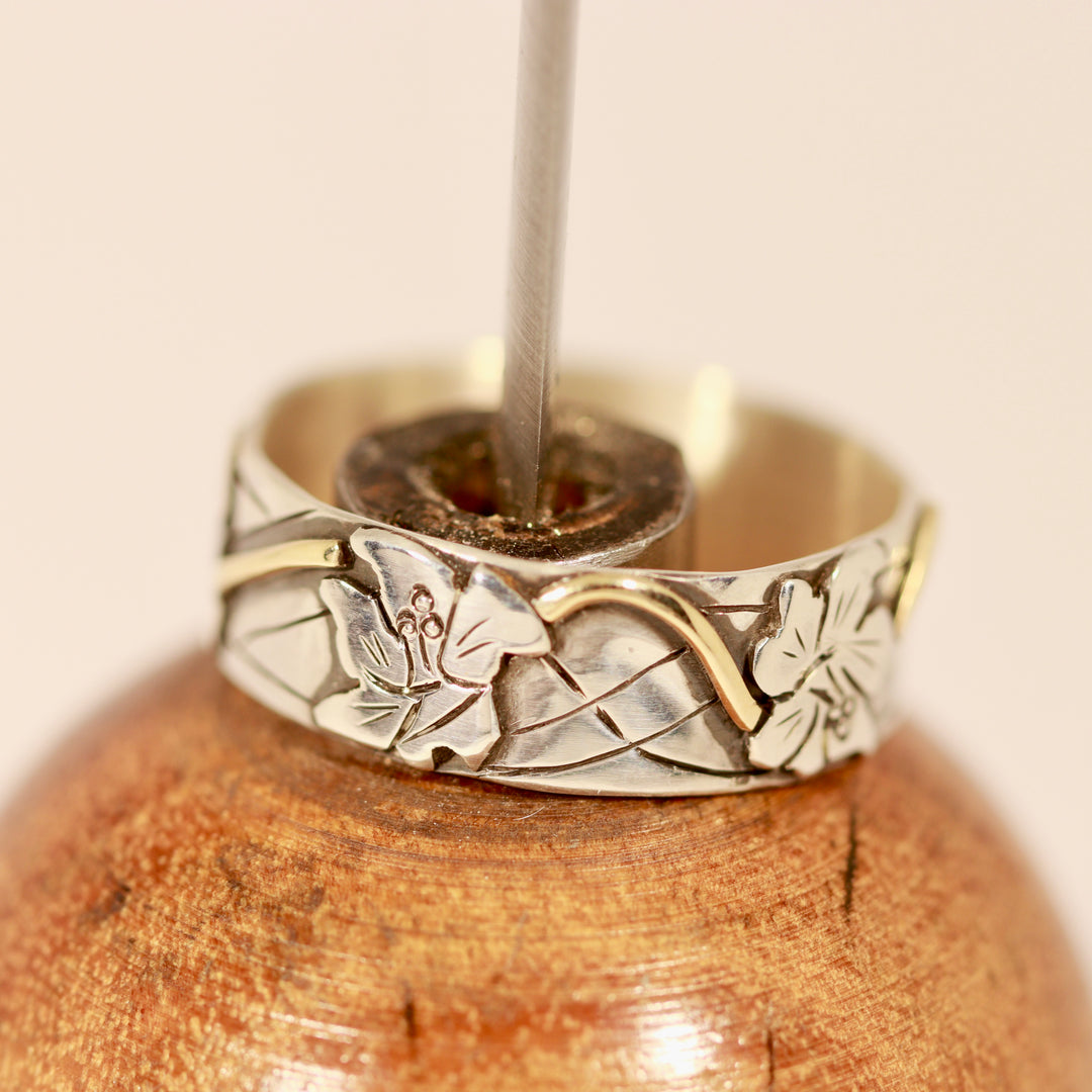 Welsh Poppy Ring