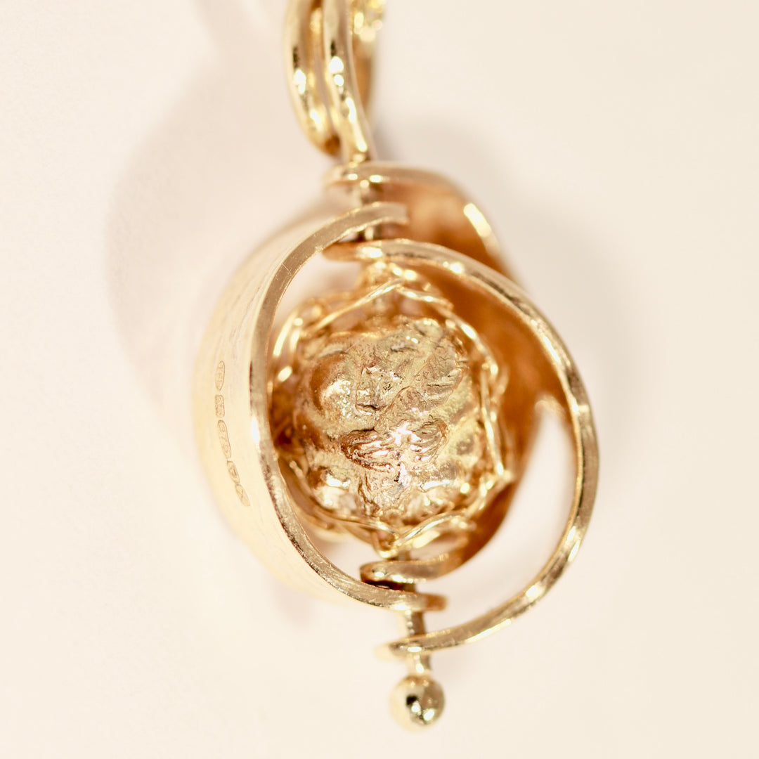 Beechnut Gold Dormouse Kinetic Pendant