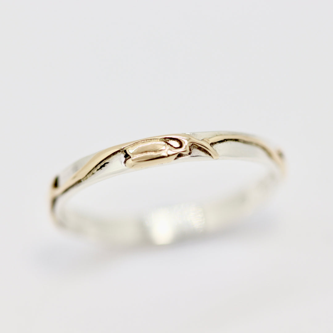 Snowdrop Skinny Ring