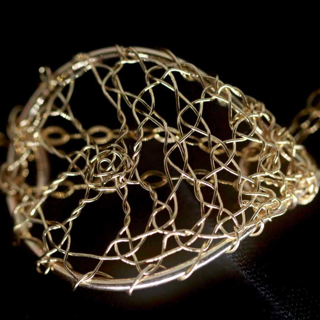 Torchon Gold Lace Bracelet