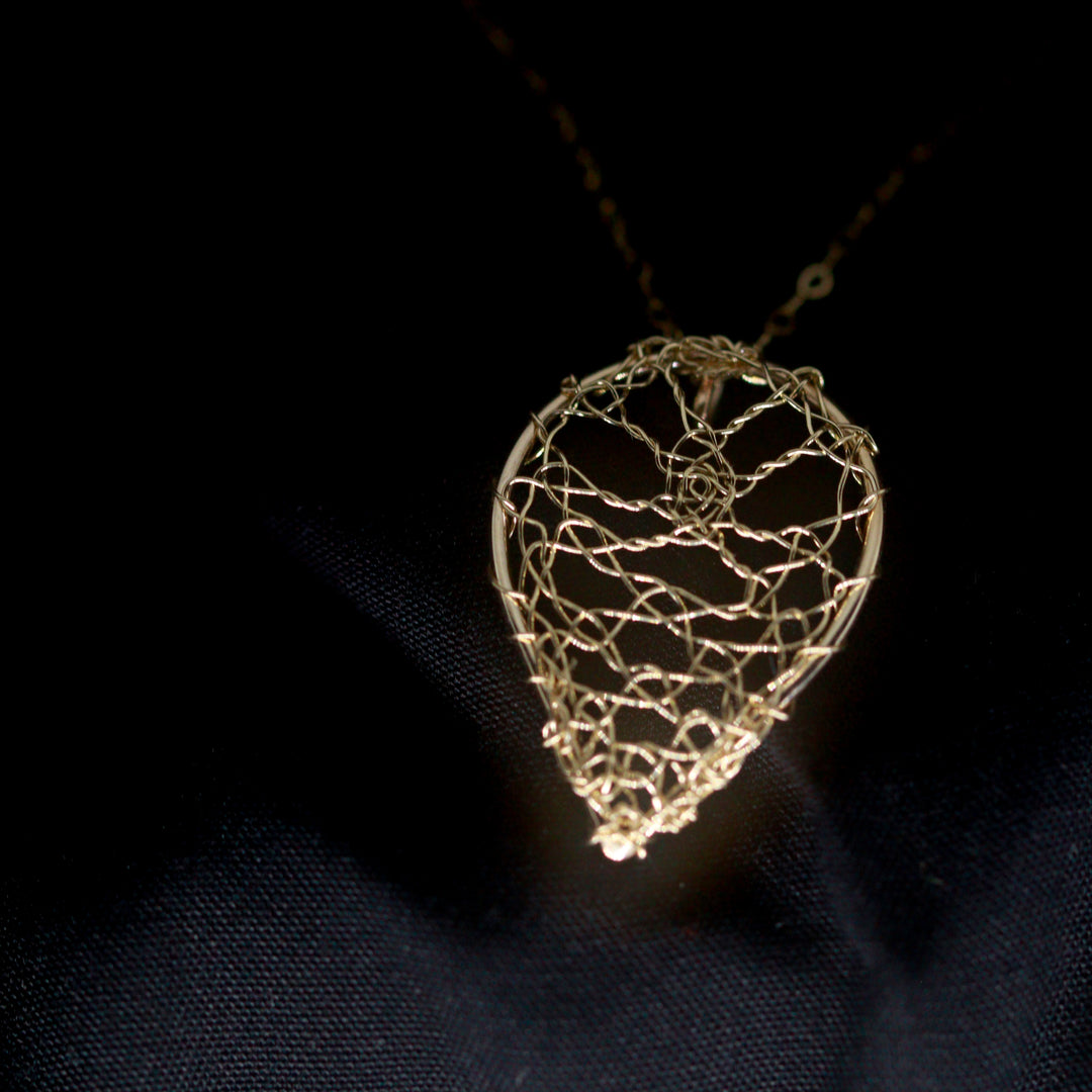 Torchon Lace Pendant